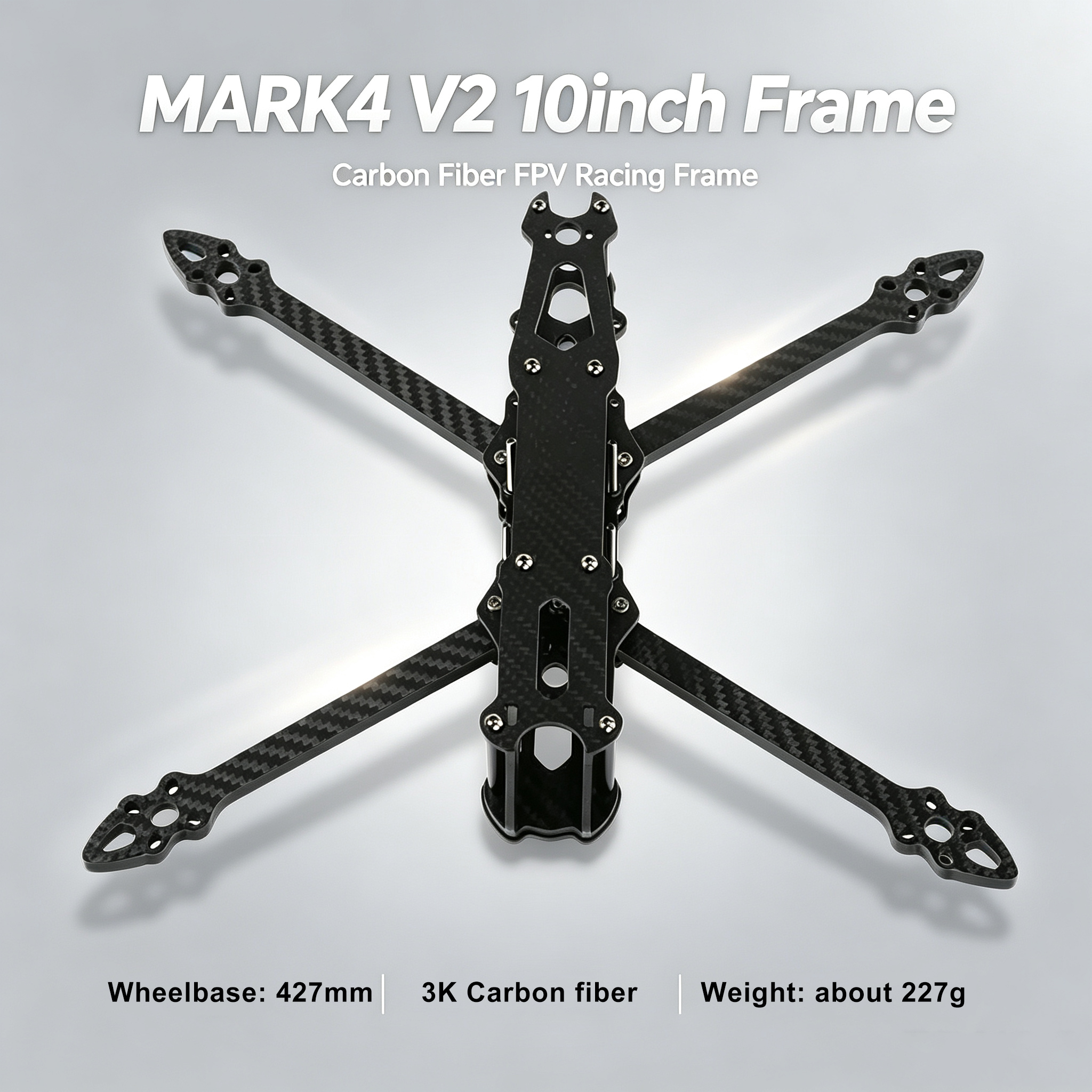 Drone Kit Fpv - MARK4 FPV Drone Carbon Fiber Frame