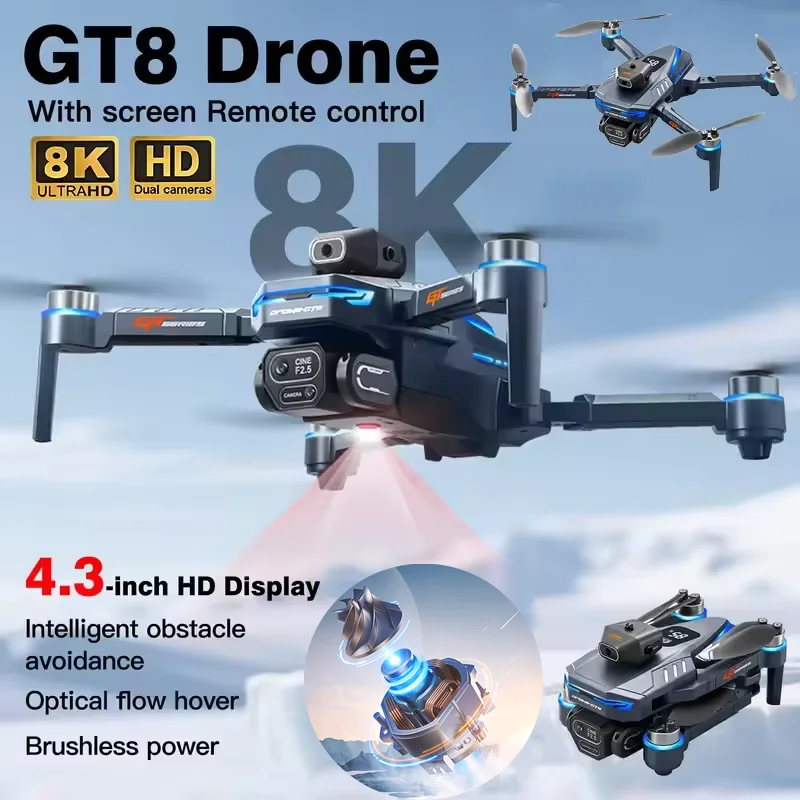 Drone Kit Professional - Homologado ANATEL Hot NEW Drone 4K