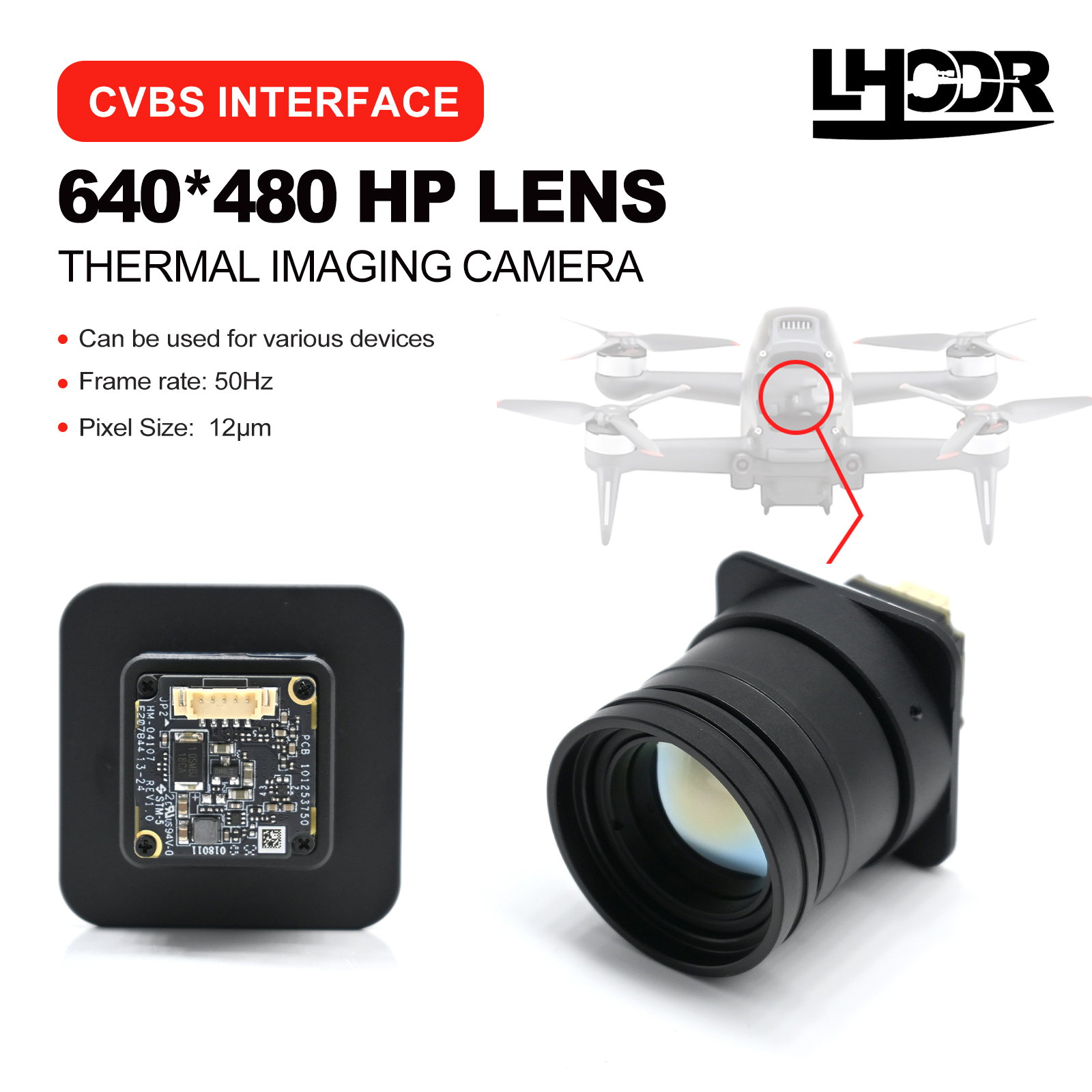 30mm 640x480 pix Drone thermal - Drone Kit Build Yourself ulasan dan harga