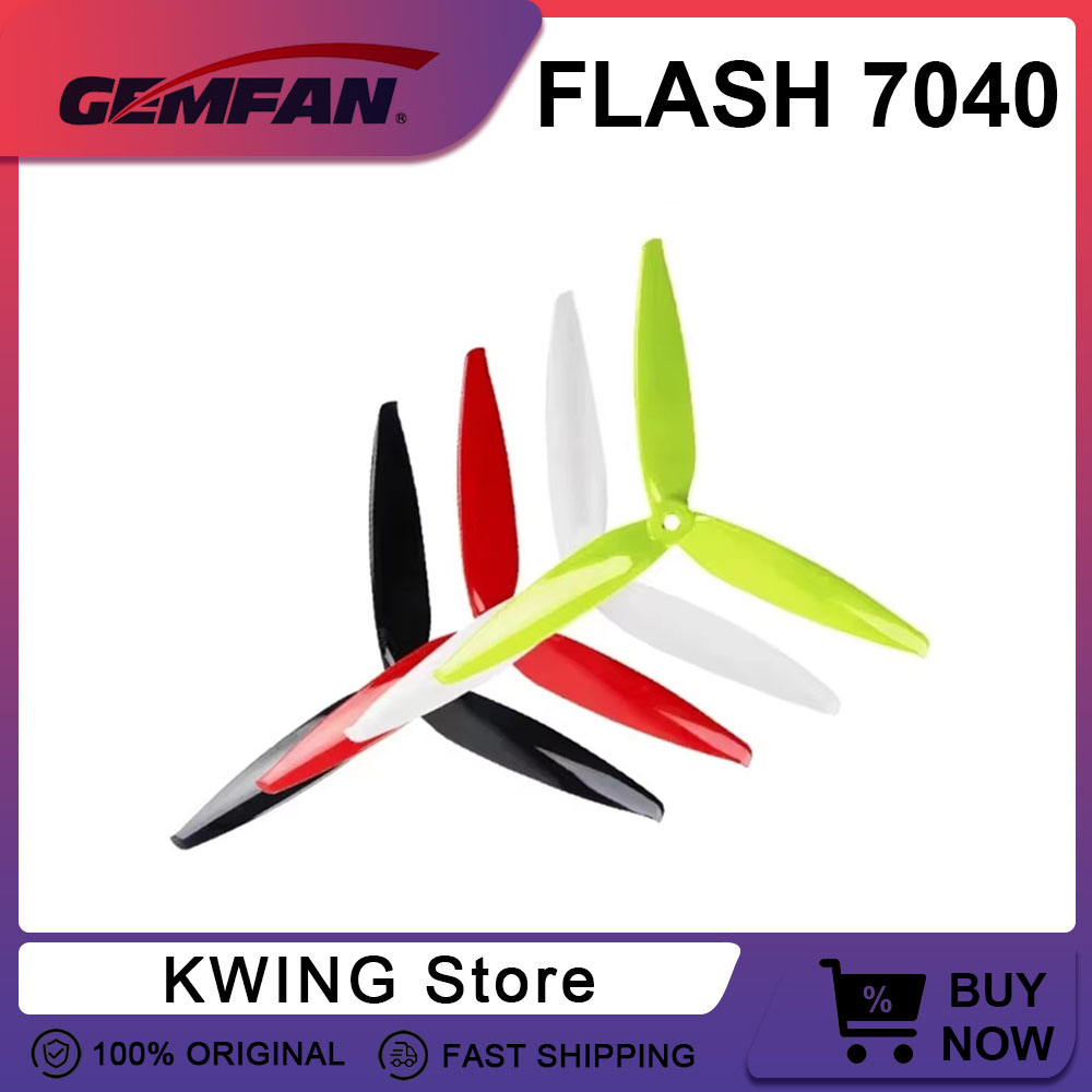 4Pairs / 6Pairs Gemfan Flash 7 - Drone Kit Long Range ulasan dan harga