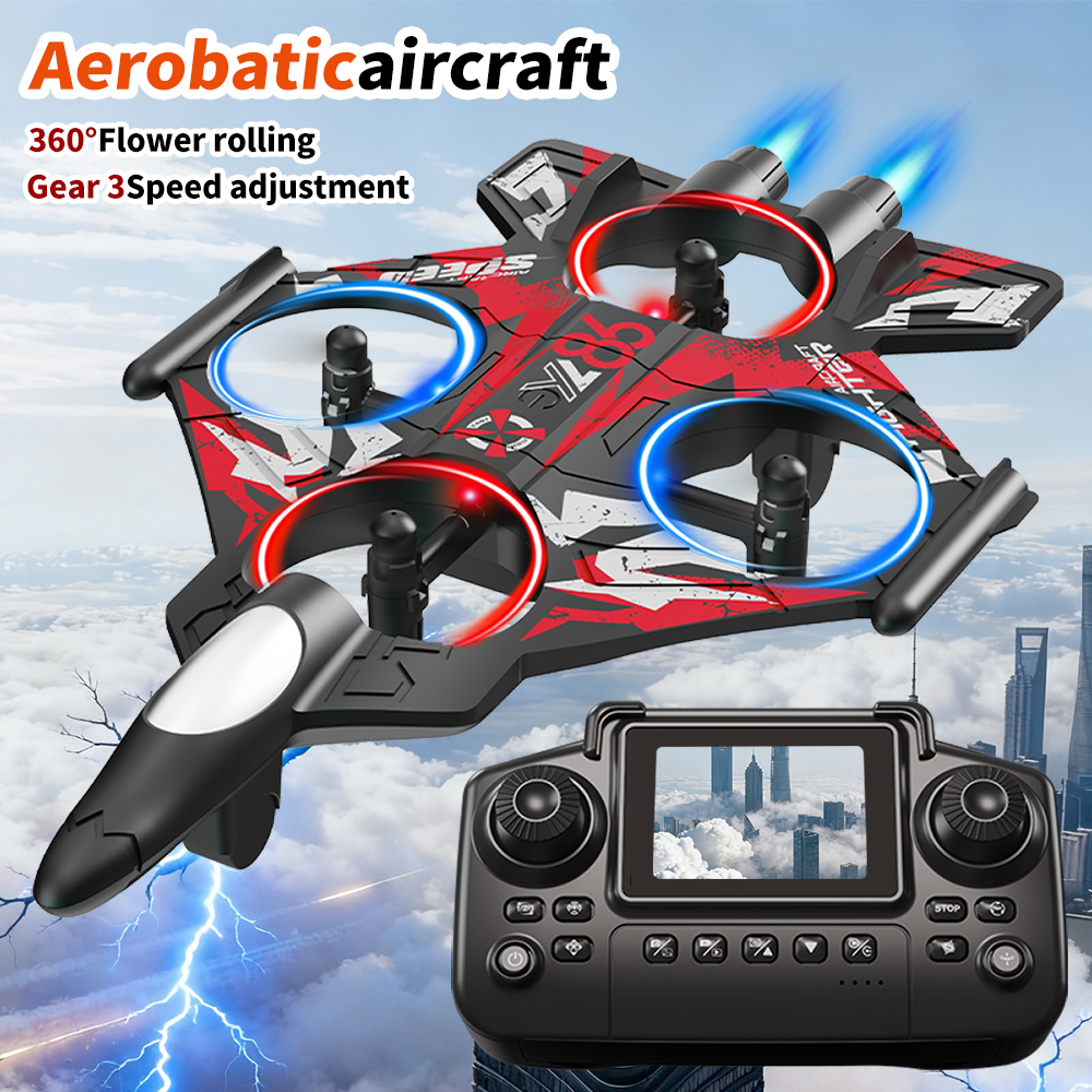Fighter Jet Drone With Screen  - Drone Kit Beginner ulasan dan harga
