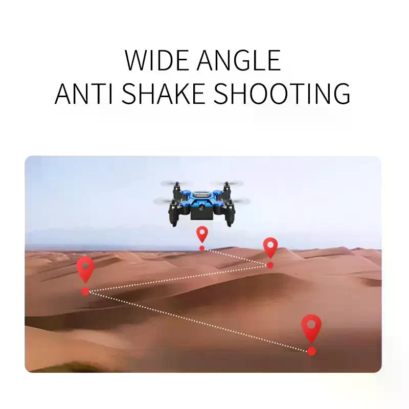 Mini Foldable Pocket Drone wit - Drone Kit Tricopter ulasan dan harga