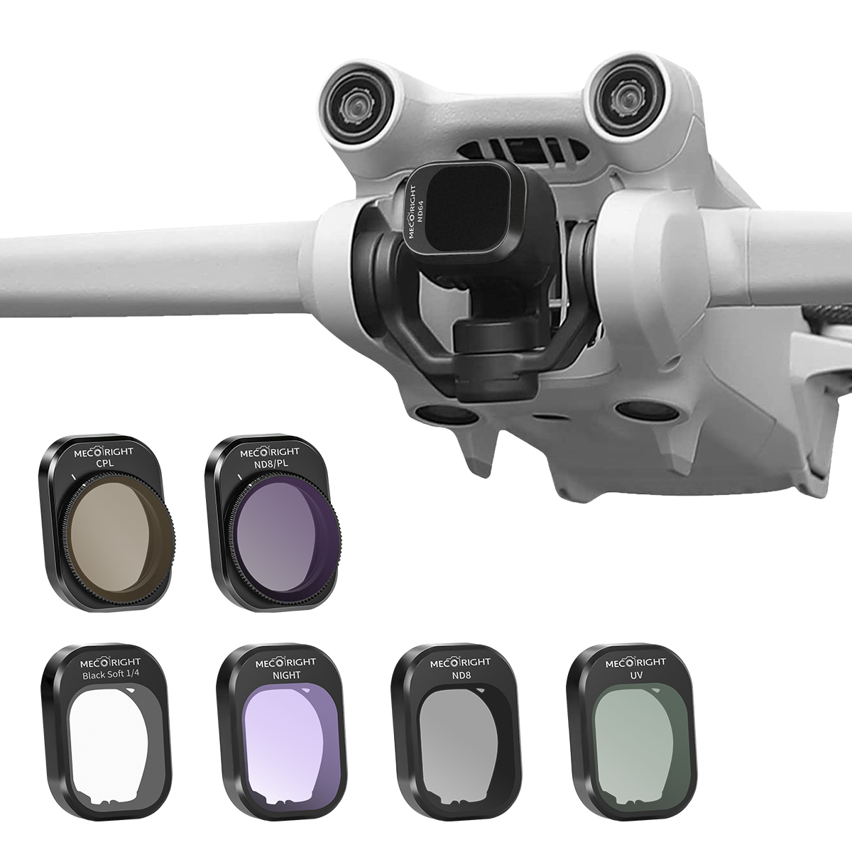 MECO Filter Kit for DJI Mini 4 - Drone Kit Waterproof ulasan dan harga