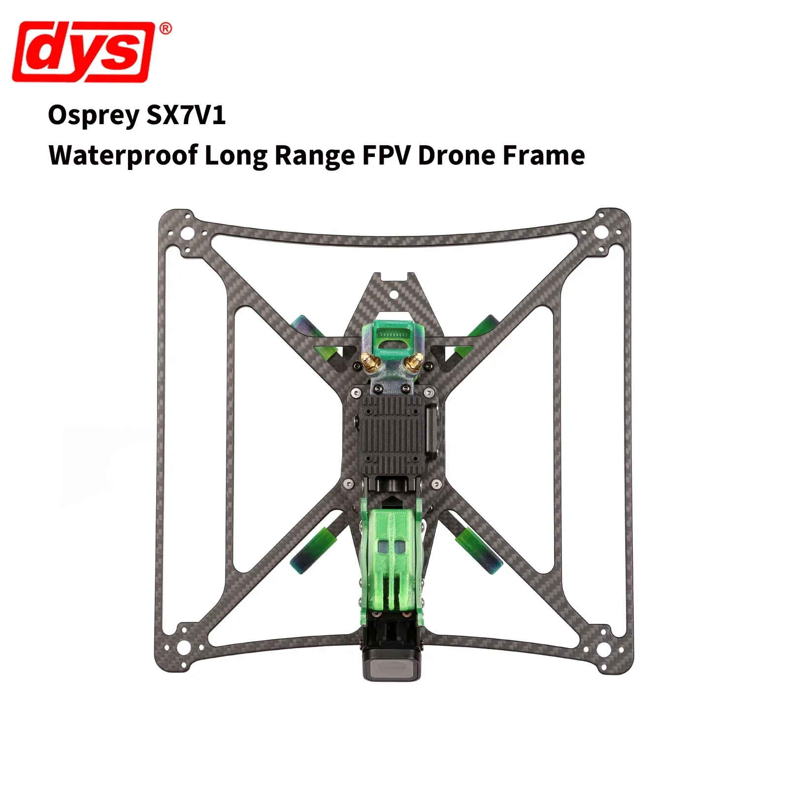 DYS Osprey SX7V1 Waterproof Lo - Drone Kit Long Range ulasan dan harga