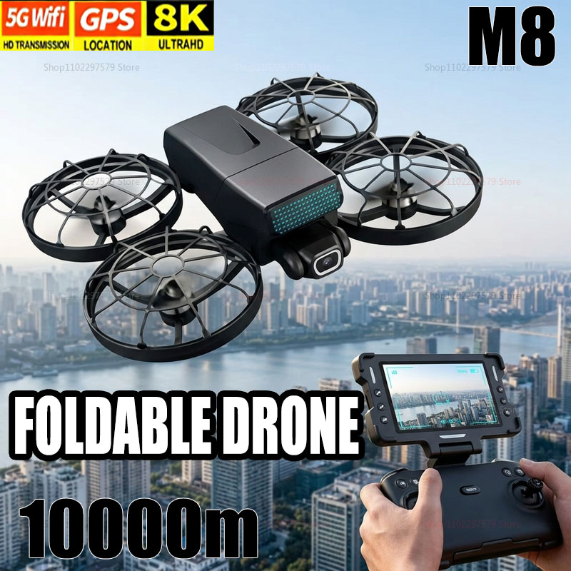 New Drones M8 GPS 8K Professio - Drone Kit Professional ulasan dan harga